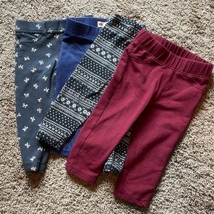 Many baby girl pants